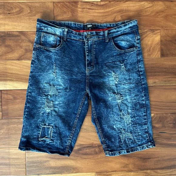 Public Supply Co Other - Public Supply Co. Stretch Distressed Ripped Denim Shorts size 34